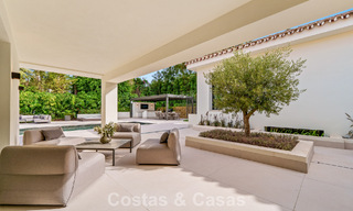 Élégante villa de design avec vues panoramiques à vendre sur la vallée du golf de Nueva Andalucía, Marbella 795675 