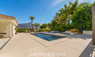 Élégante villa de design avec vues panoramiques à vendre sur la vallée du golf de Nueva Andalucía, Marbella 795697 