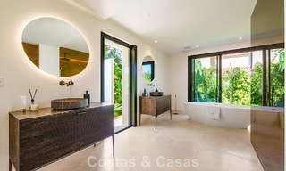 Élégante villa de design avec vues panoramiques à vendre sur la vallée du golf de Nueva Andalucía, Marbella 795702 