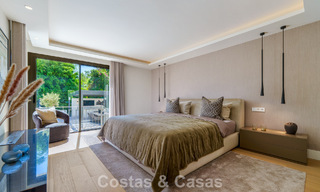 Élégante villa de design avec vues panoramiques à vendre sur la vallée du golf de Nueva Andalucía, Marbella 795706 