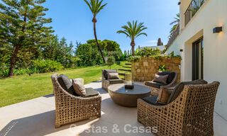 Élégante villa de design avec vues panoramiques à vendre sur la vallée du golf de Nueva Andalucía, Marbella 795709 