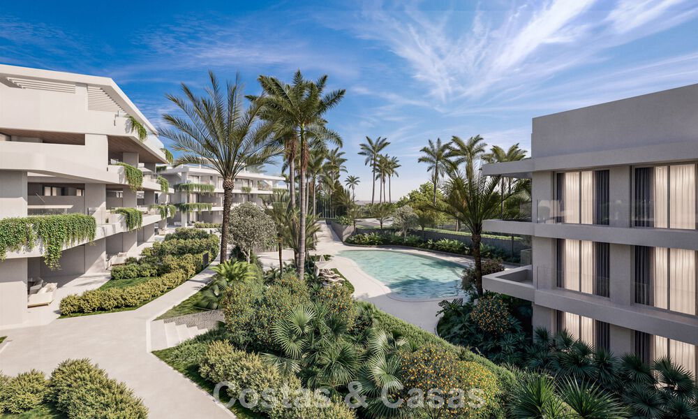 Appartements haut de gamme à vendre à distance de marche de la plage et proches du centre d’Estepona sur la New Golden Mile 795521
