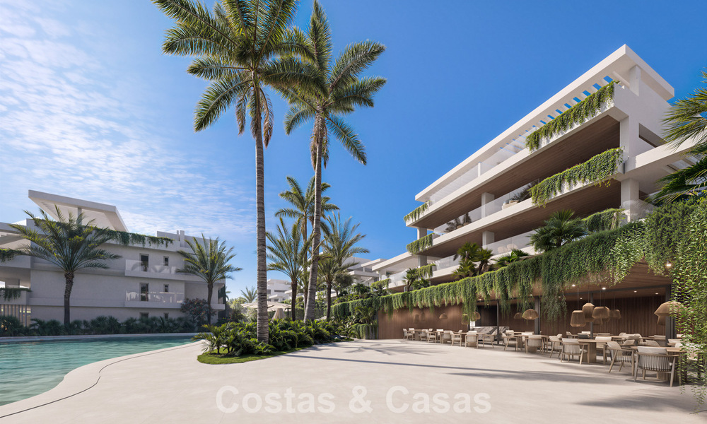 Appartements haut de gamme à vendre à distance de marche de la plage et proches du centre d’Estepona sur la New Golden Mile 795525