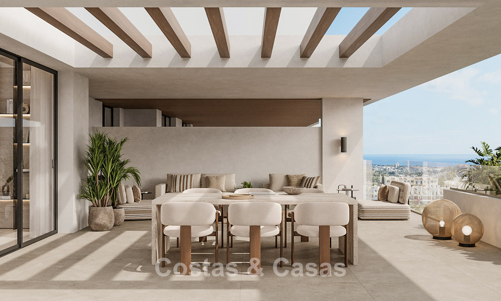 Appartements haut de gamme à vendre à distance de marche de la plage et proches du centre d’Estepona sur la New Golden Mile 795537