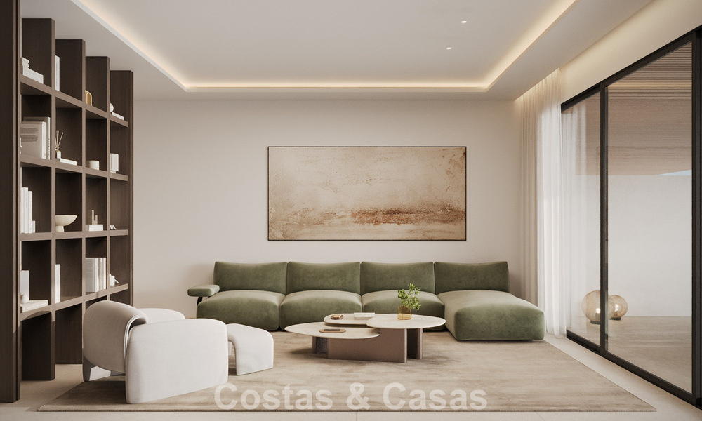 Appartements haut de gamme à vendre à distance de marche de la plage et proches du centre d’Estepona sur la New Golden Mile 795558