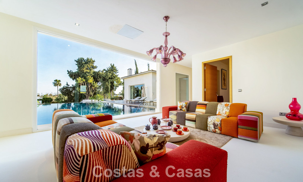 Villa de luxe entièrement rénovée à vendre à deux pas du golf à Guadalmina Alta, Marbella 795879