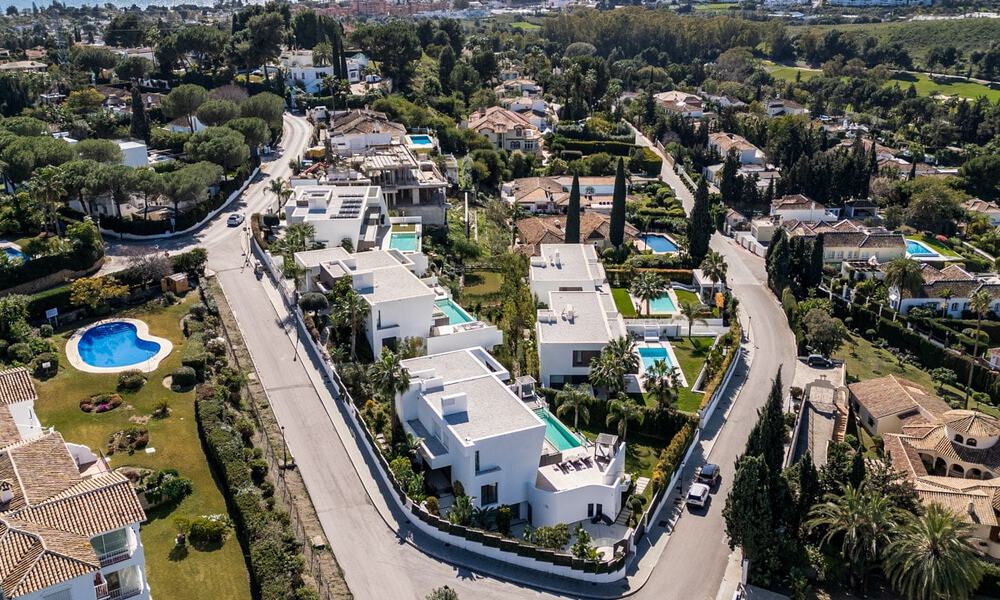 Villa moderne haut de gamme avec vue panoramique à vendre sur la New Golden Mile entre Puerto Banús et Estepona 795745
