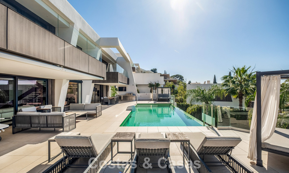 Villa moderne haut de gamme avec vue panoramique à vendre sur la New Golden Mile entre Puerto Banús et Estepona 795774