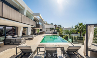 Villa moderne haut de gamme avec vue panoramique à vendre sur la New Golden Mile entre Puerto Banús et Estepona 795774 