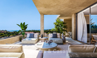 Appartements neufs exclusifs avec vues panoramiques sur le golf et la mer à vendre à Benalmádena, Costa del Sol 795441 