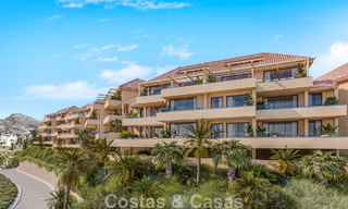 Appartements neufs exclusifs avec vues panoramiques sur le golf et la mer à vendre à Benalmádena, Costa del Sol 795447 