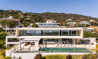 Spectaculaire villa de luxe contemporaine à vendre avec vue sur la mer à El Madroñal, Marbella - Benahavís 796239 