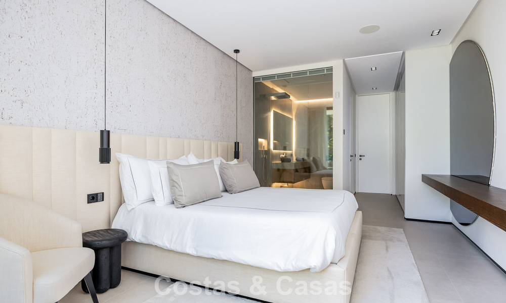 Spectaculaire villa de luxe contemporaine à vendre avec vue sur la mer à El Madroñal, Marbella - Benahavís 796244
