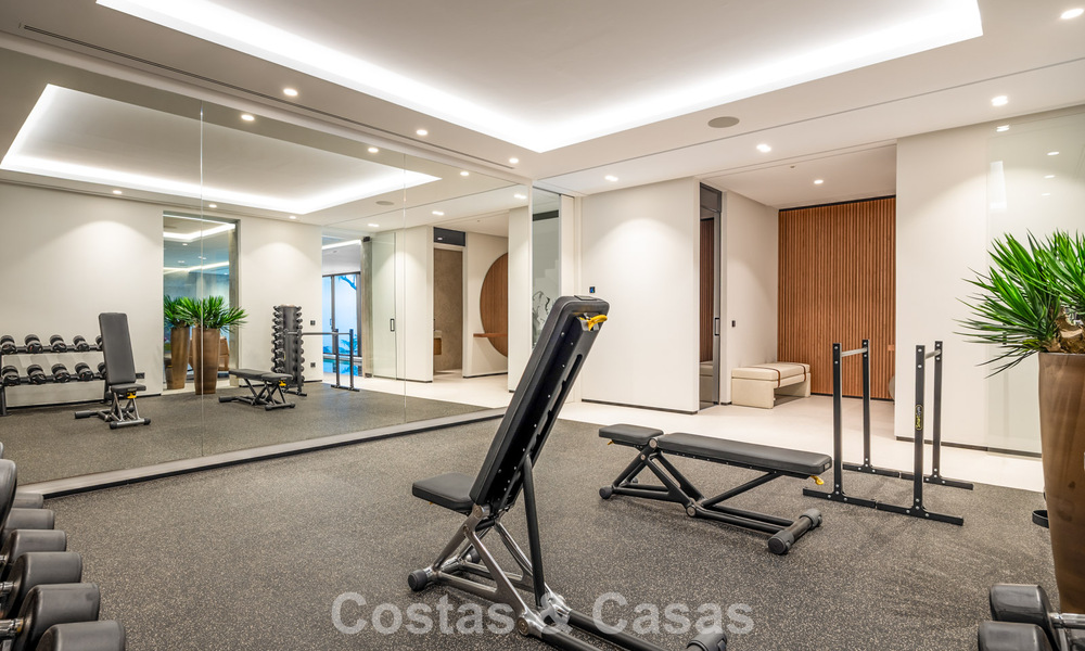 Spectaculaire villa de luxe contemporaine à vendre avec vue sur la mer à El Madroñal, Marbella - Benahavís 796253