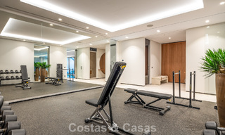 Spectaculaire villa de luxe contemporaine à vendre avec vue sur la mer à El Madroñal, Marbella - Benahavís 796253 