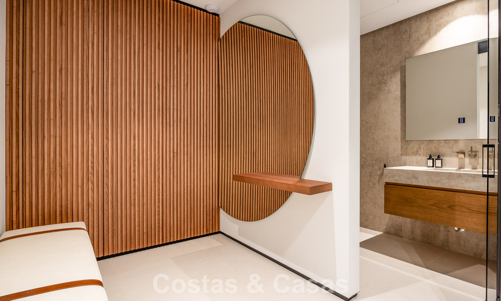 Spectaculaire villa de luxe contemporaine à vendre avec vue sur la mer à El Madroñal, Marbella - Benahavís 796254