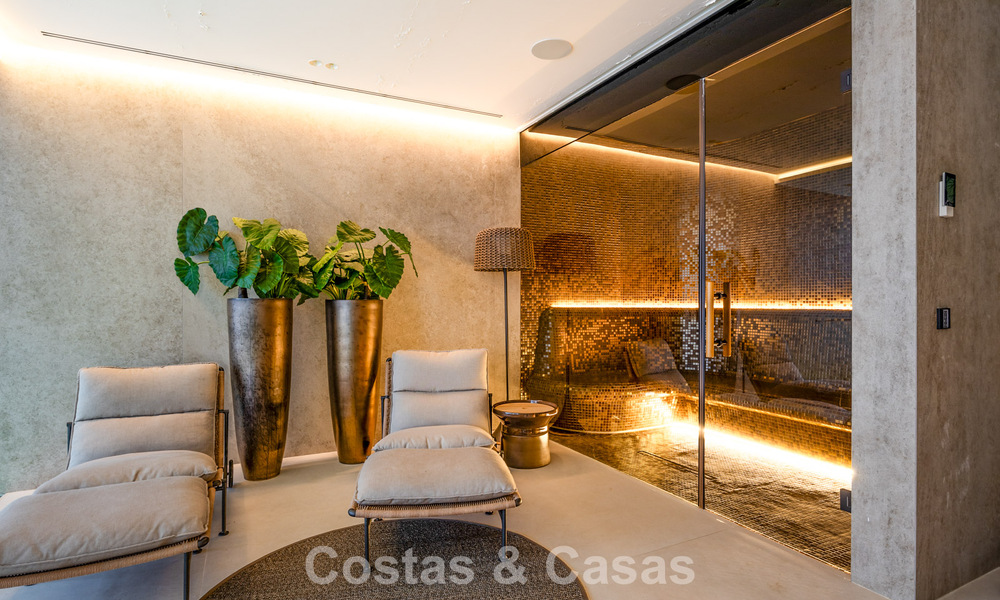 Spectaculaire villa de luxe contemporaine à vendre avec vue sur la mer à El Madroñal, Marbella - Benahavís 796257