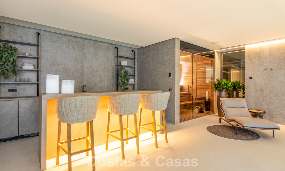 Spectaculaire villa de luxe contemporaine à vendre avec vue sur la mer à El Madroñal, Marbella - Benahavís 796258