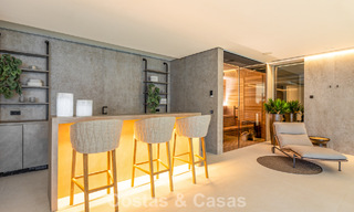 Spectaculaire villa de luxe contemporaine à vendre avec vue sur la mer à El Madroñal, Marbella - Benahavís 796258 