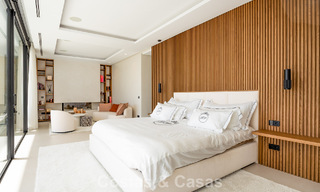 Spectaculaire villa de luxe contemporaine à vendre avec vue sur la mer à El Madroñal, Marbella - Benahavís 796265 