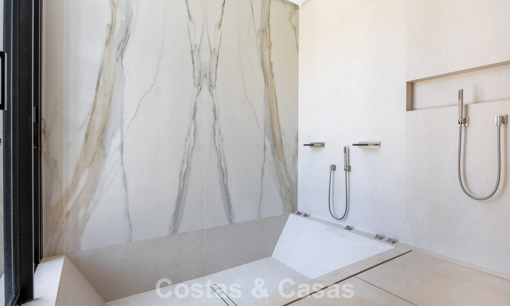 Spectaculaire villa de luxe contemporaine à vendre avec vue sur la mer à El Madroñal, Marbella - Benahavís 796270