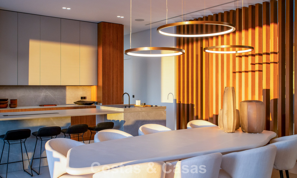 Spectaculaire villa de luxe contemporaine à vendre avec vue sur la mer à El Madroñal, Marbella - Benahavís 796300