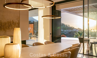Spectaculaire villa de luxe contemporaine à vendre avec vue sur la mer à El Madroñal, Marbella - Benahavís 796302 