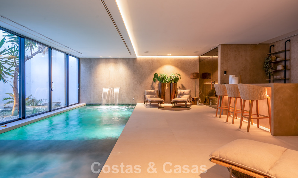 Spectaculaire villa de luxe contemporaine à vendre avec vue sur la mer à El Madroñal, Marbella - Benahavís 796310