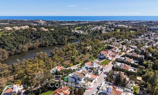 Villa traditionnelle rénovée avec vue sur la mer et les montagnes à vendre à Nueva Andalucía, Marbella 796107 
