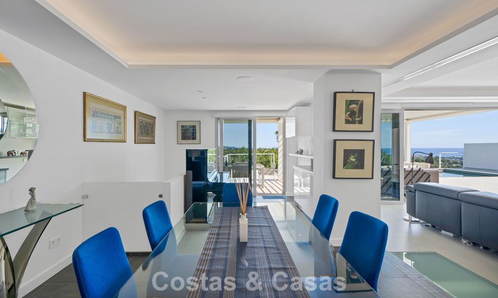Villa traditionnelle rénovée avec vue sur la mer et les montagnes à vendre à Nueva Andalucía, Marbella 796123