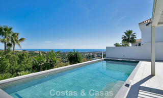 Villa traditionnelle rénovée avec vue sur la mer et les montagnes à vendre à Nueva Andalucía, Marbella 796136 