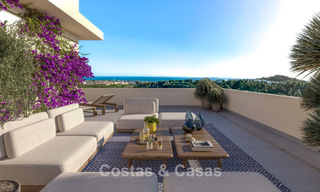 Appartements neufs modernes de luxe à vendre avec vue sur la mer à Mijas Costa, Costa del Sol 796015 
