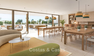 Appartements neufs modernes de luxe à vendre avec vue sur la mer à Mijas Costa, Costa del Sol 796016 