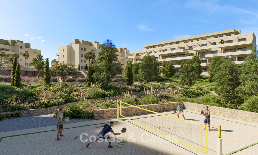 Appartements neufs modernes de luxe à vendre avec vue sur la mer à Mijas Costa, Costa del Sol 796022