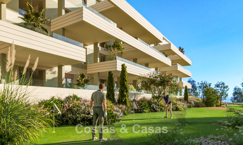 Appartements neufs modernes de luxe à vendre avec vue sur la mer à Mijas Costa, Costa del Sol 796023