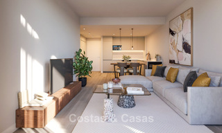 Appartements neufs modernes de luxe à vendre avec vue sur la mer à Mijas Costa, Costa del Sol 796025 