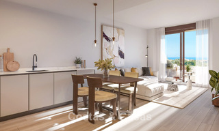 Appartements neufs modernes de luxe à vendre avec vue sur la mer à Mijas Costa, Costa del Sol 796026 