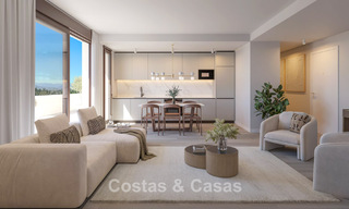 Appartements neufs modernes de luxe à vendre avec vue sur la mer à Mijas Costa, Costa del Sol 796028 
