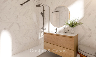 Appartements neufs modernes de luxe à vendre avec vue sur la mer à Mijas Costa, Costa del Sol 796030 