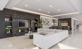 Villa moderne exclusive avec piscine chauffée à vendre sur la New Golden Mile, Marbella - Estepona 796035 