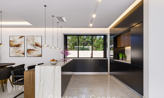 Villa moderne exclusive avec piscine chauffée à vendre sur la New Golden Mile, Marbella - Estepona 796039 