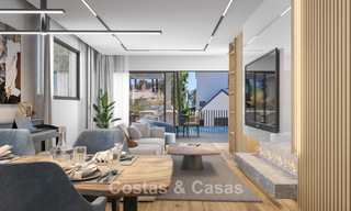 Villa de luxe moderne neuve avec vue sur la mer à vendre à proximité de la plage à l’est du centre de Marbella 796222 