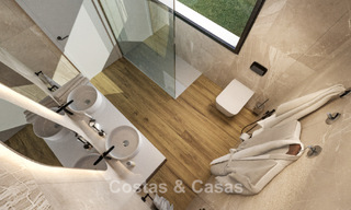 Villa de luxe moderne neuve avec vue sur la mer à vendre à proximité de la plage à l’est du centre de Marbella 796230 