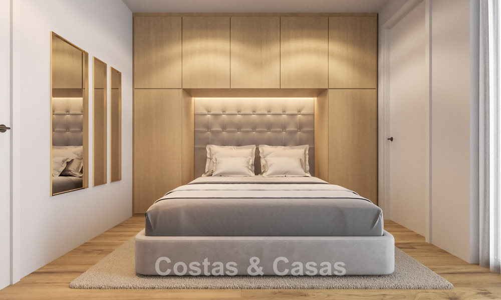 Villa de luxe moderne neuve avec vue sur la mer à vendre à proximité de la plage à l’est du centre de Marbella 796231