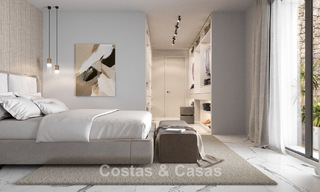 Villa de luxe moderne neuve avec vue sur la mer à vendre à proximité de la plage à l’est du centre de Marbella 796236 