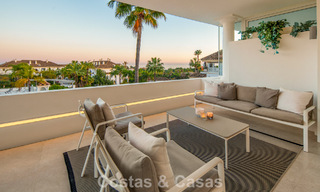 Penthouse duplex exclusif avec intérieur moderne et lumineux à vendre dans un complexe sécurisé sur la Golden Mile, Marbella 796423 