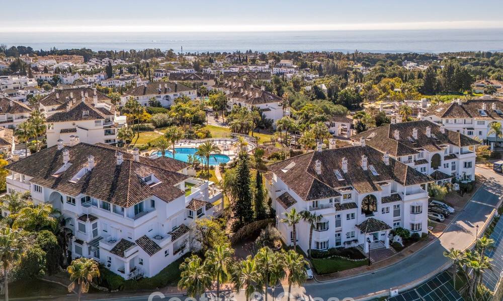 Penthouse duplex exclusif avec intérieur moderne et lumineux à vendre dans un complexe sécurisé sur la Golden Mile, Marbella 796431