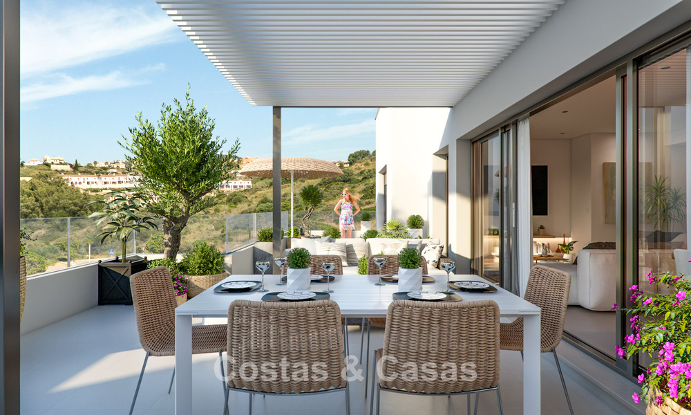 Appartements contemporains de luxe avec vue mer à vendre dans une nouvelle résidence entre Marbella et Sotogrande, Costa del Sol 796320