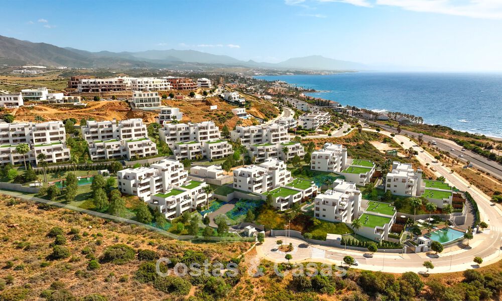 Appartements contemporains de luxe avec vue mer à vendre dans une nouvelle résidence entre Marbella et Sotogrande, Costa del Sol 796321