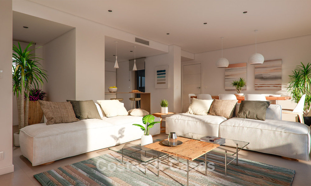 Appartements contemporains de luxe avec vue mer à vendre dans une nouvelle résidence entre Marbella et Sotogrande, Costa del Sol 796327